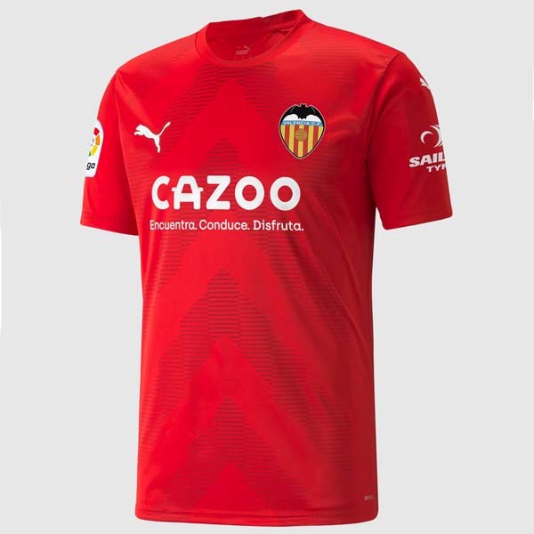 Tailandia Camiseta Valencia 3ª Portero 2022 2023 Rojo